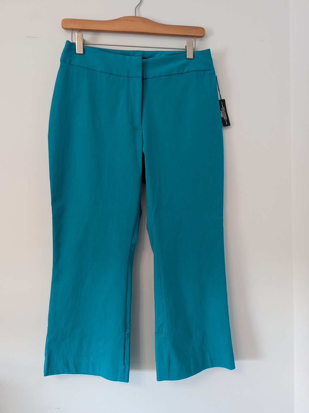 Express Teal Wide-Leg Jeans